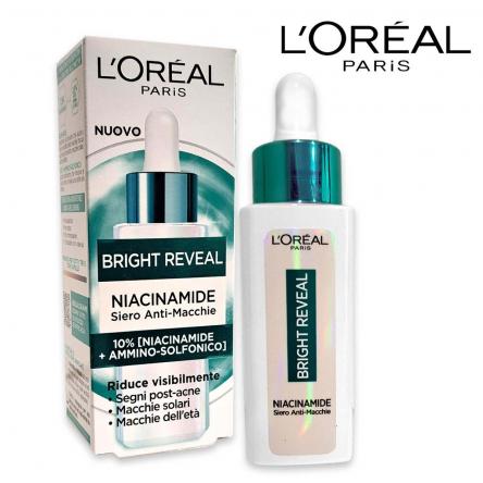 L'oreal siero anti-macchie con [10% niacinamide + ammino-solfonico] 30 ml