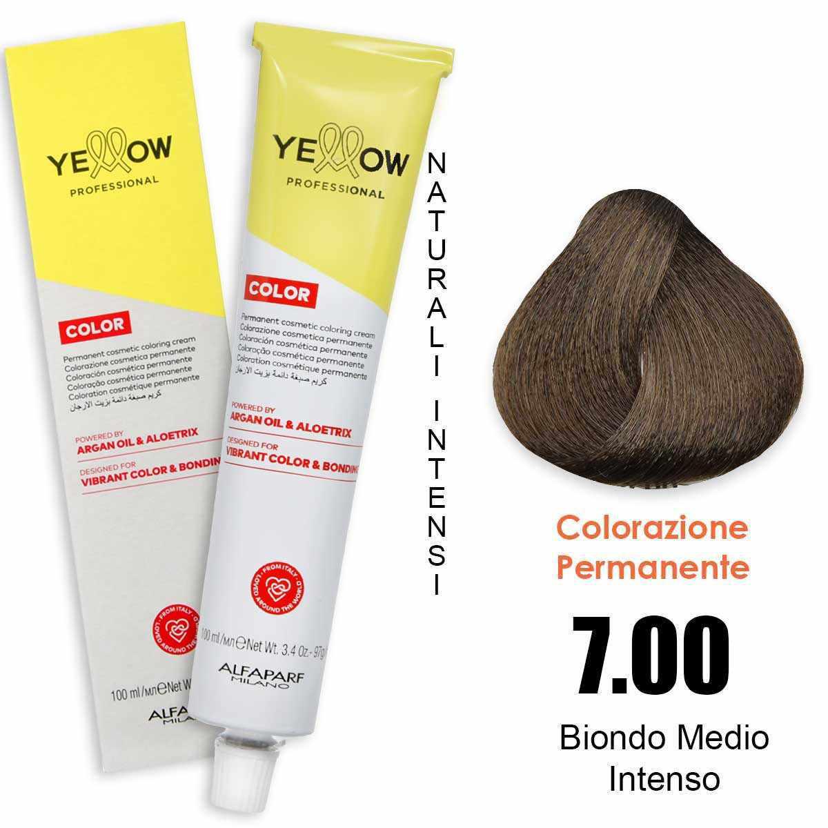 Alfaparf yellow color permanent 7.00 100ml