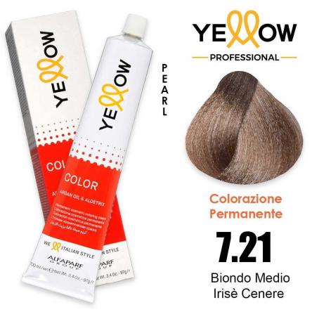 Alfaparf yellow color permanent 7.21 100ml