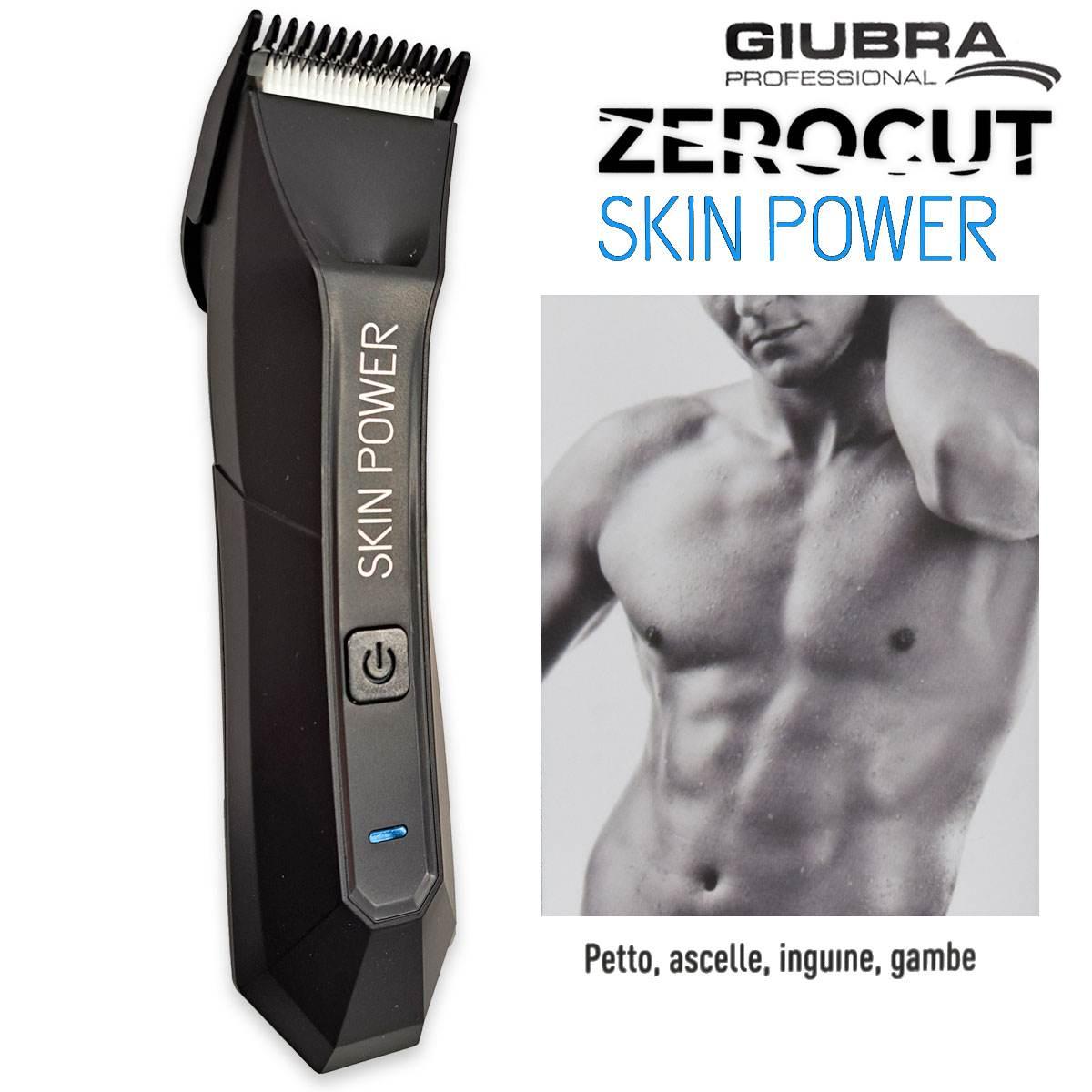 Giubra depilatore per corpo skin power unisex