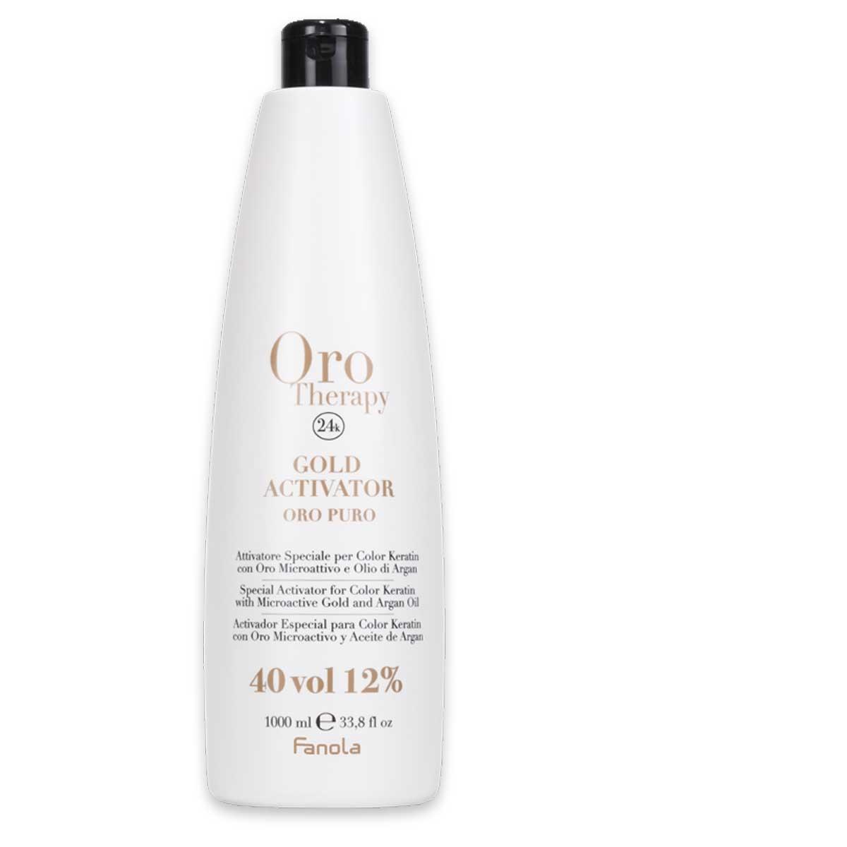 Fanola oro therapy gold activator 1000 ml 40 vol