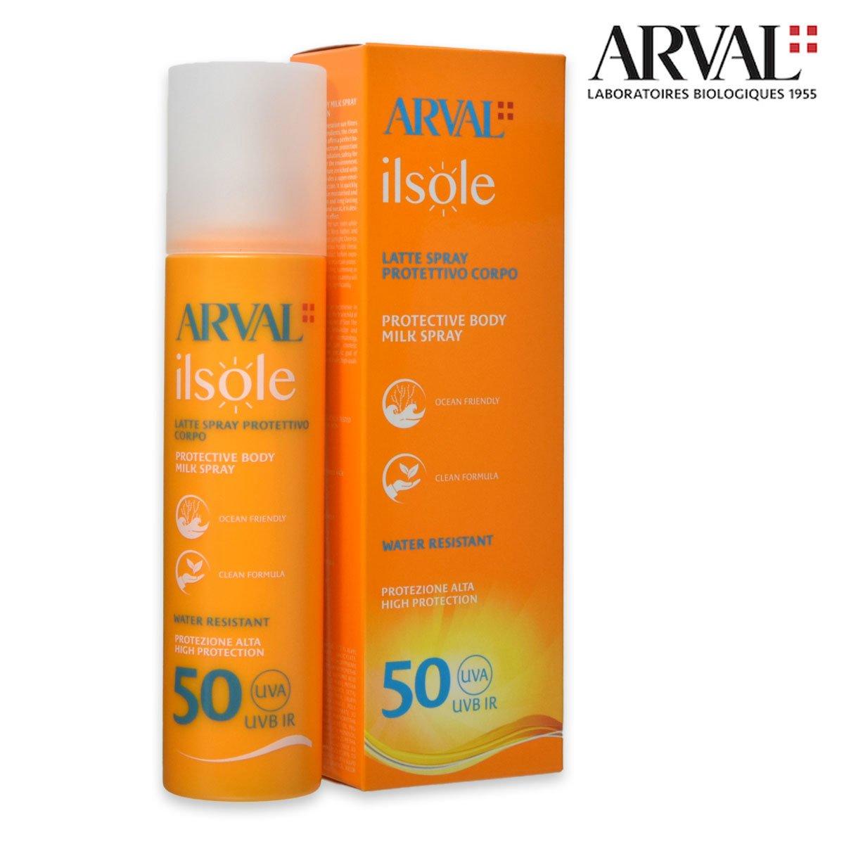Arval il sole - latte protettivo spray spf50 200 ml