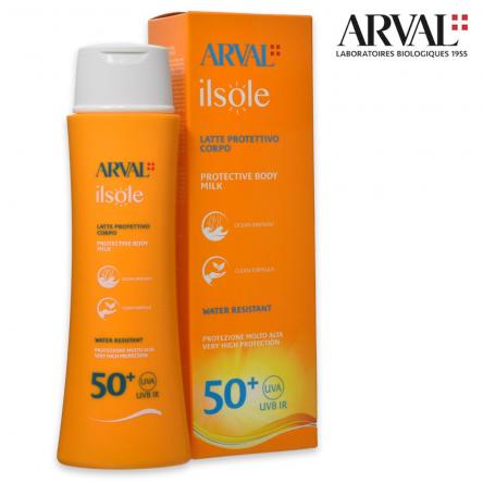 Arval il sole - latte protettivo corpo spf50+ 200 ml