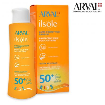 Arval il sole - latte bambini spf50+ 150ml