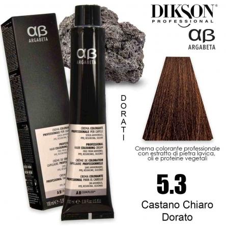 Dikson argabeta color 100 ml 5.3 castano chiaro dorato