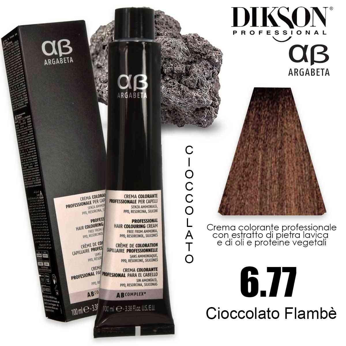 Dikson argabeta color 100 ml 6.77 cioccolato flambÈ