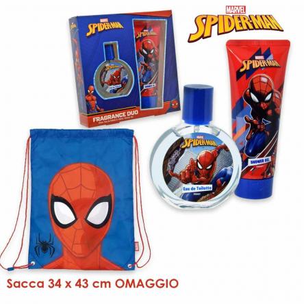 Spider-man scatola regalo edp 50 ml shower gel 150 ml