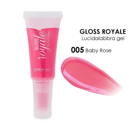 Bella oggi gloss royale lucidalabbra gel con pappa reale baby rose 005