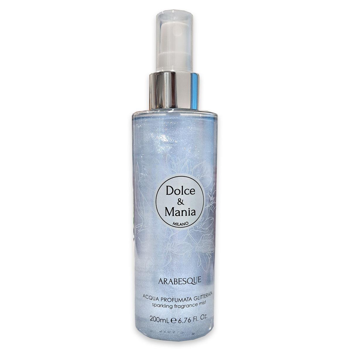 Dolce & mania arabesque acqua profumata glitterata 200 ml