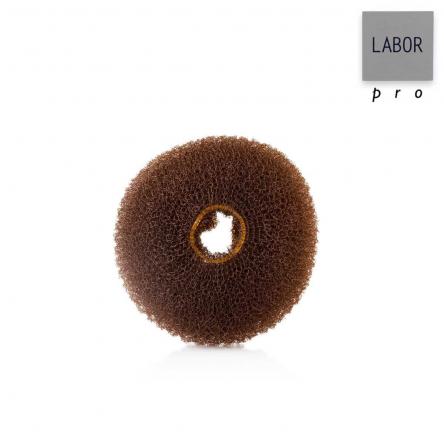 Labor ciambella media acconciatura castana 11,5 cm