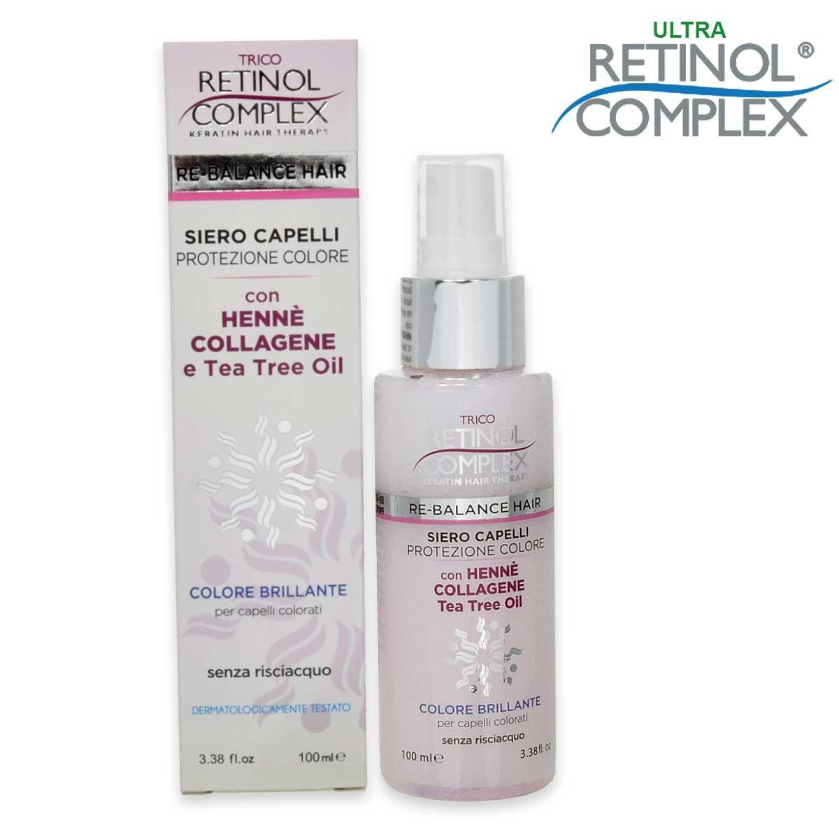 Keratin complex siero 100 ml protezione colore con hennÈ & collagene