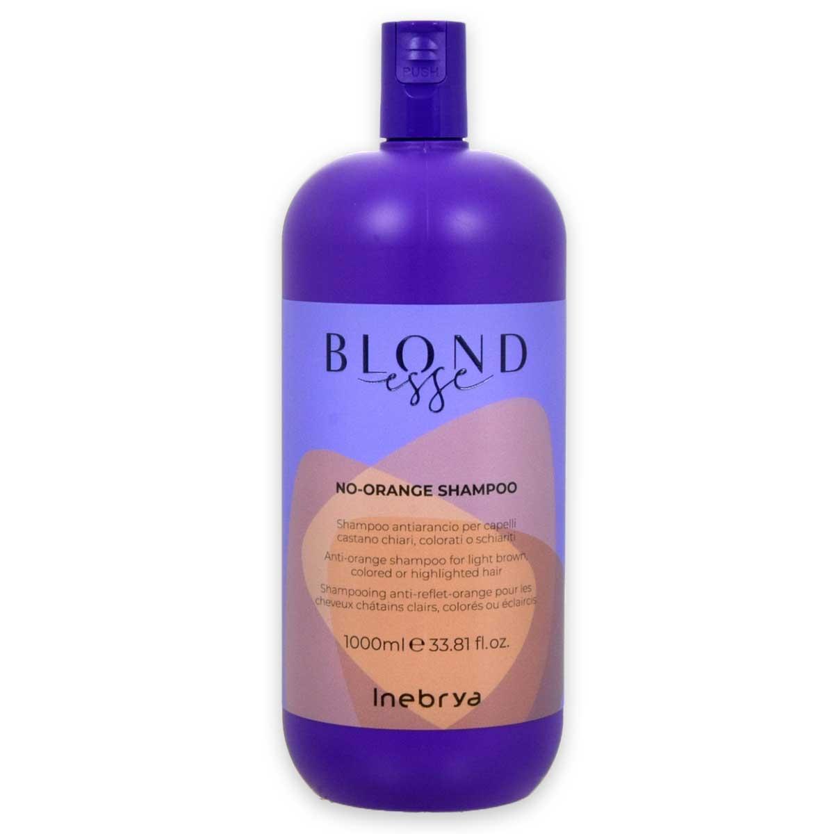 Inebrya blondesse no-orange shampoo 1000 ml