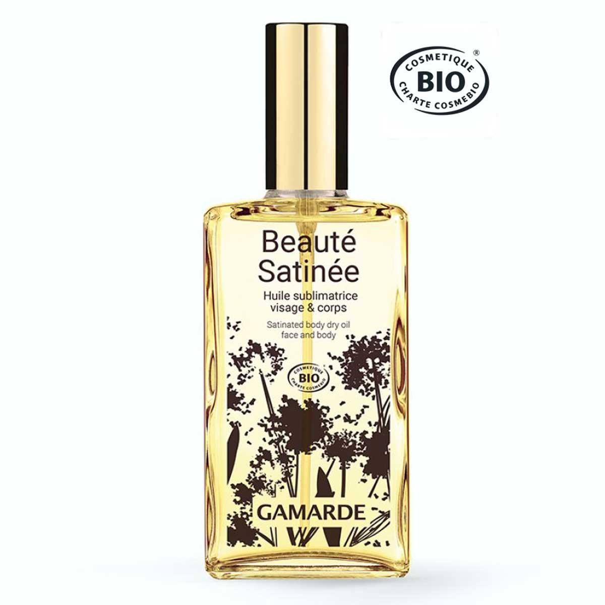 Gamarde satinated body dry oil 100 ml face body
