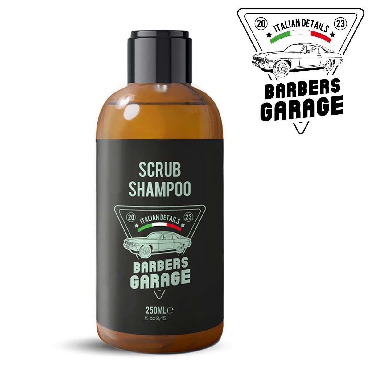 Barbers garage scrub shampoo 250 ml