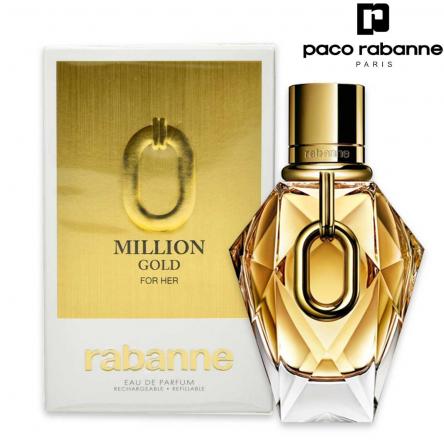 Paco rabanne lady million gold edp 90 ml