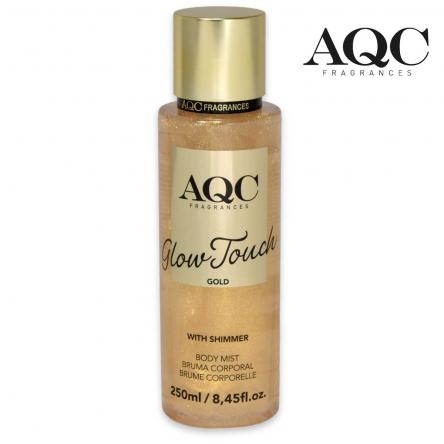 Aqc fragrances shimmer mist golden glitter 250ml
