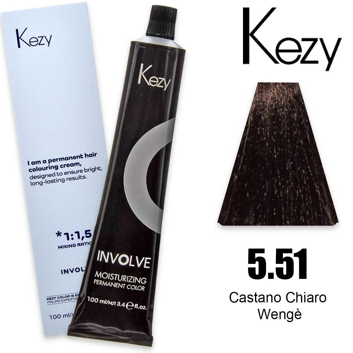 Kezy involve color 100 ml castano chiaro wenge' 5.51