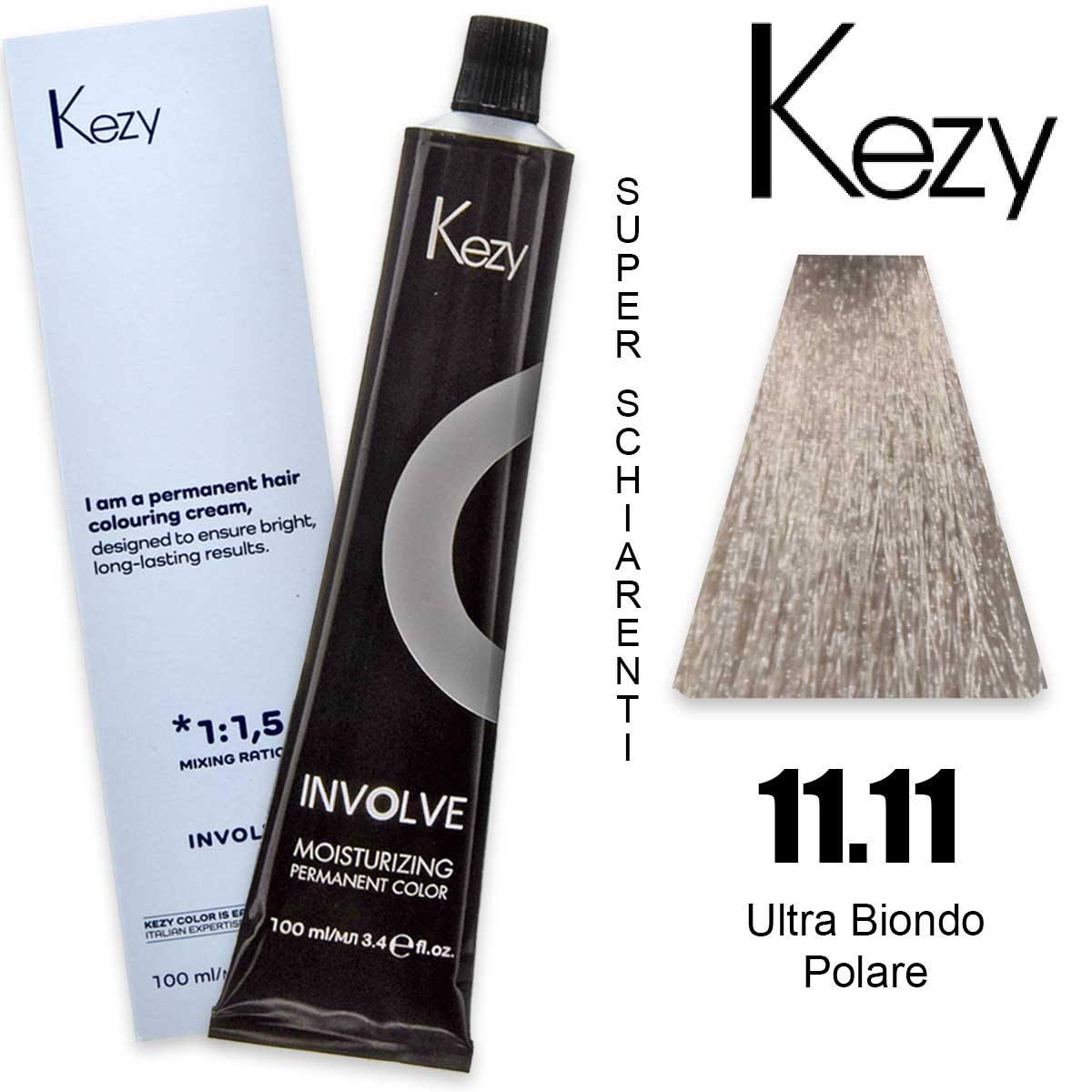 Kezy involve color 100 ml ultra biondo polare 11.11