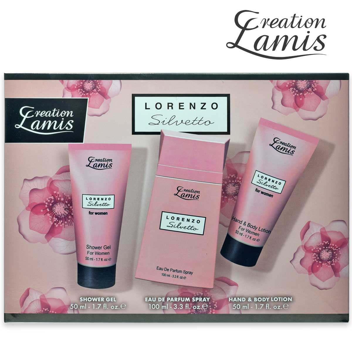 Creation lamis coffret lorenzo silvetto 3 pezzi