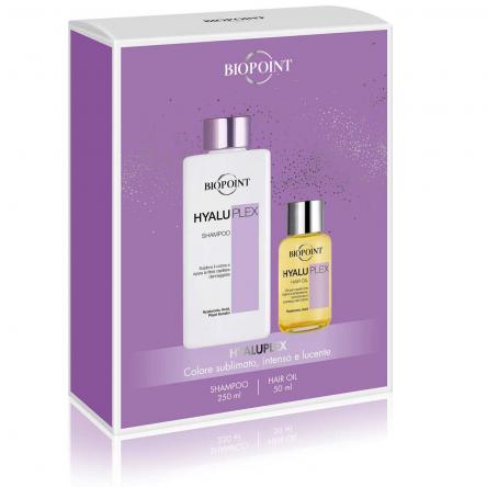 Biopoint coffret hyaluplex shampoo 250 ml + hyaluplex hair oil 50 ml