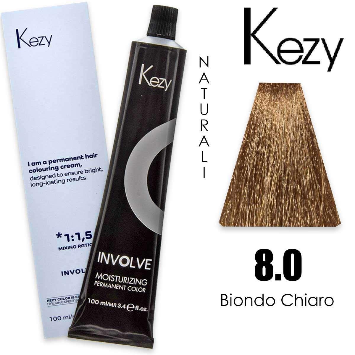 Kezy involve color 100 ml biondo chiaro  8.0