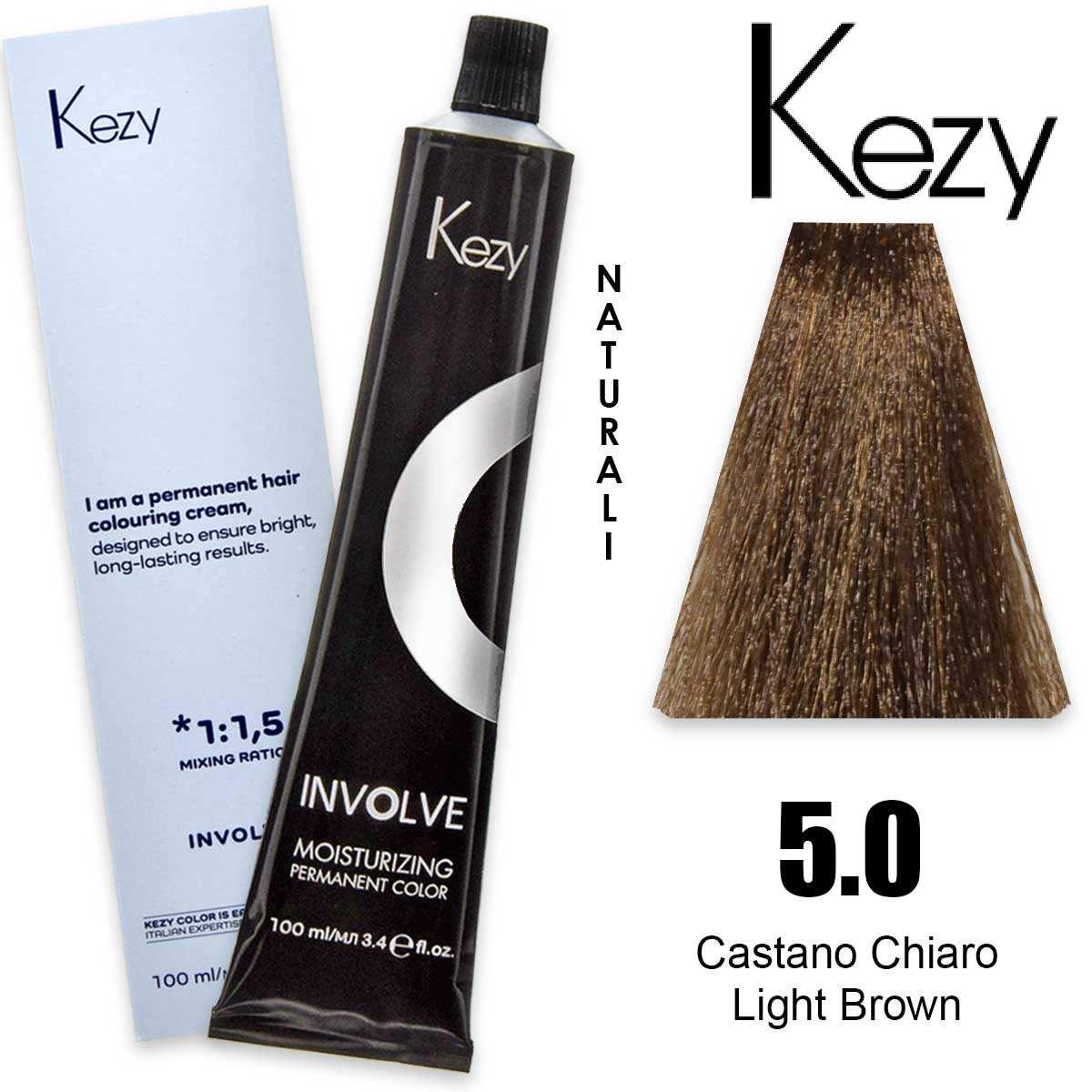 Kezy involve color 100 ml castano chiaro 5.0