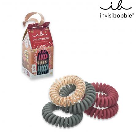 Invisibobble set holidays snow place like home