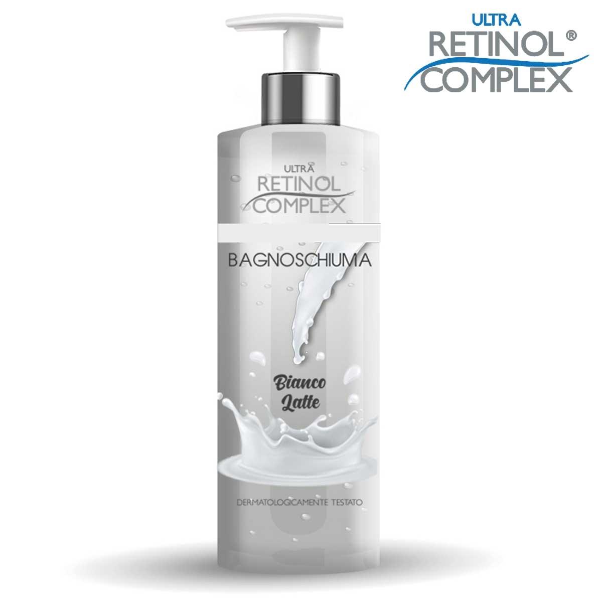 Retinol complex bagnoschiuma bianco latte 500 ml