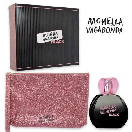 Monella vagabonda black (edt 100ml s/ast + pochette rosa glitter)