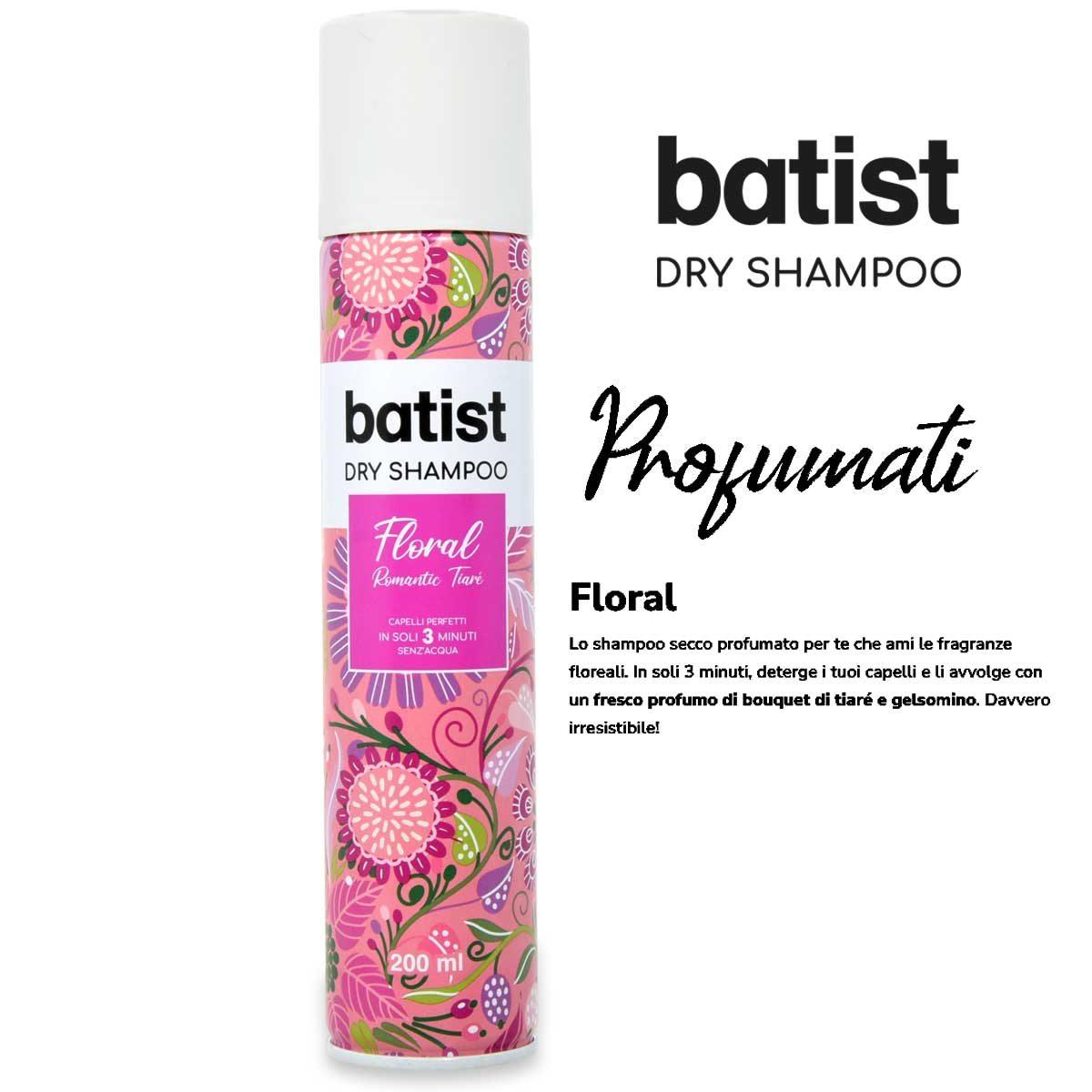 Batist dry shampoo floral 200 ml