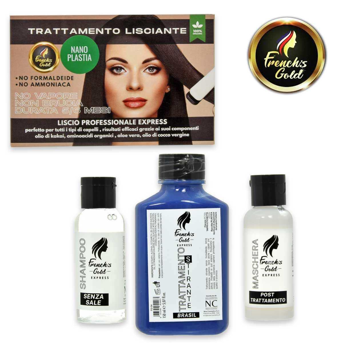 French's gold kit trattamento lisciante express monodose