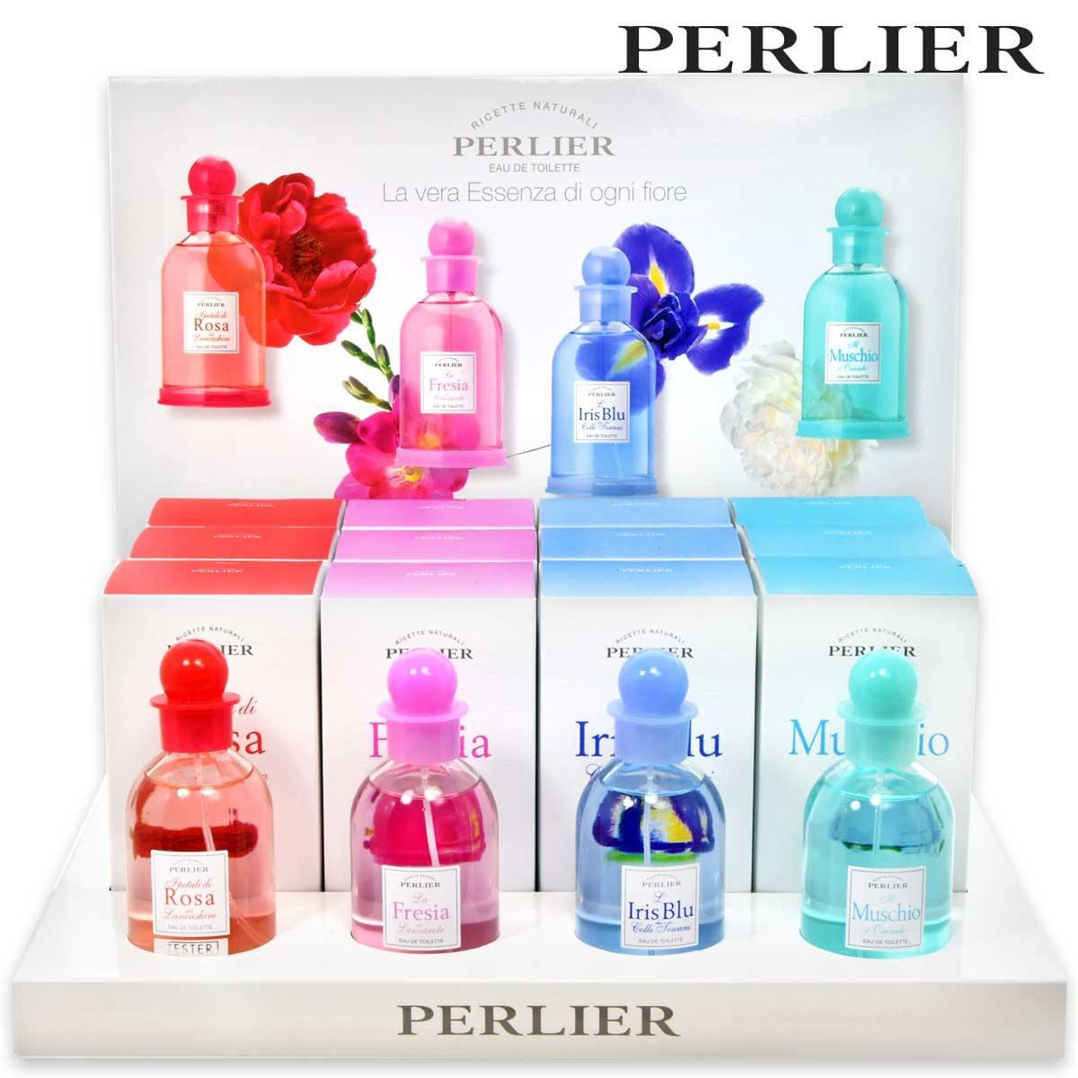 Perlier espositore eau de toilette 100 ml 4 fragranze