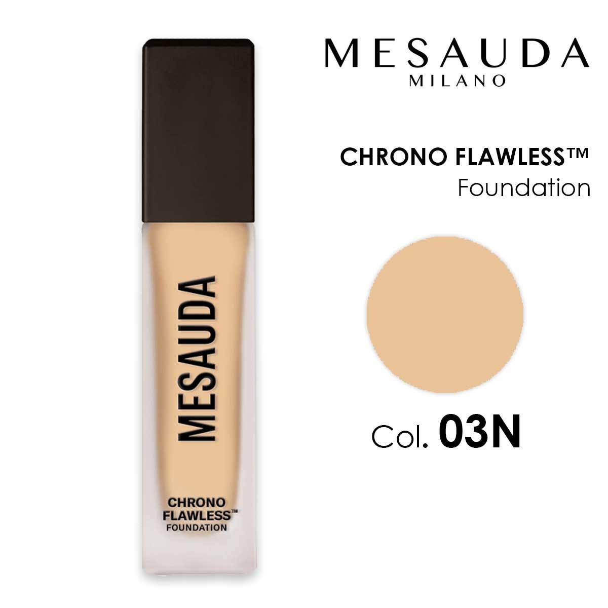 Mesauda fondotinta chrono flawless 03n