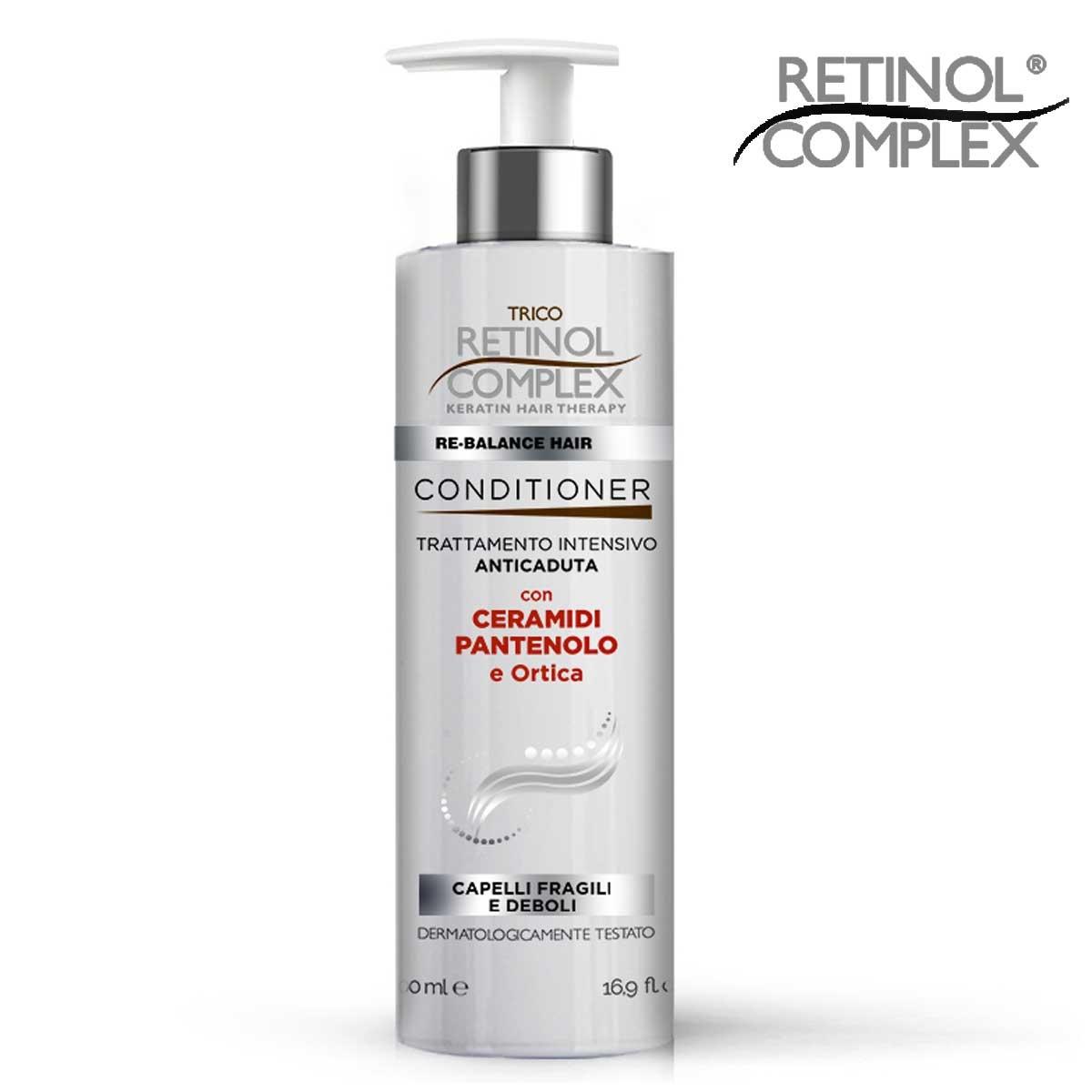 Keratin complex conditioner 500 ml anticaduta con ceramidi-pantenolo e ortica