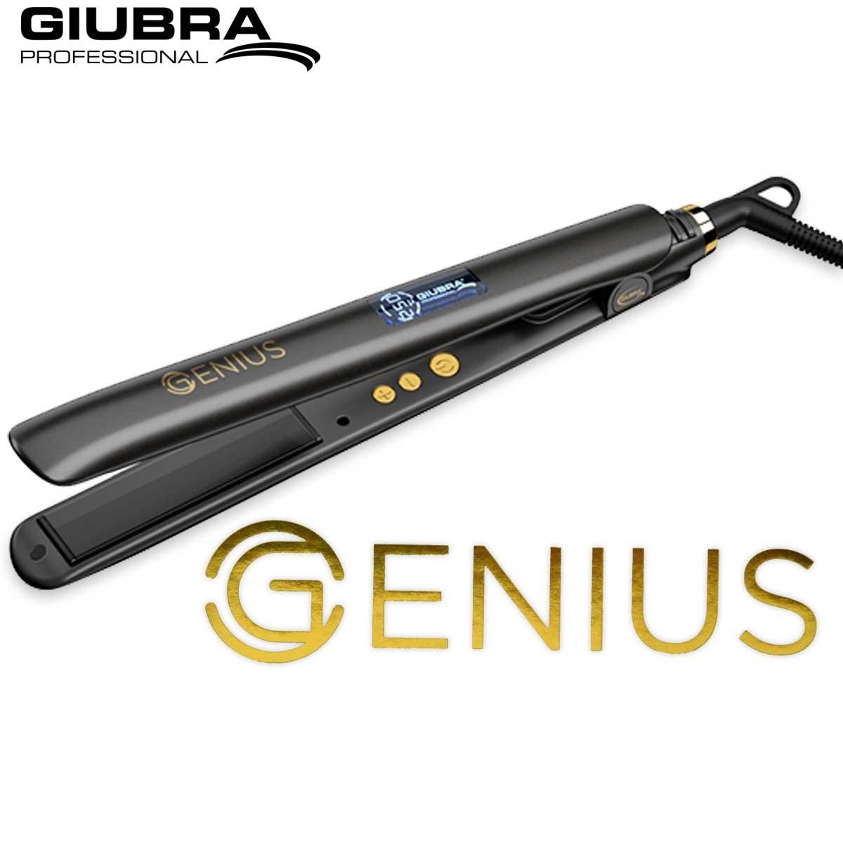 Giubra piastra genius in titanio con display col. nero