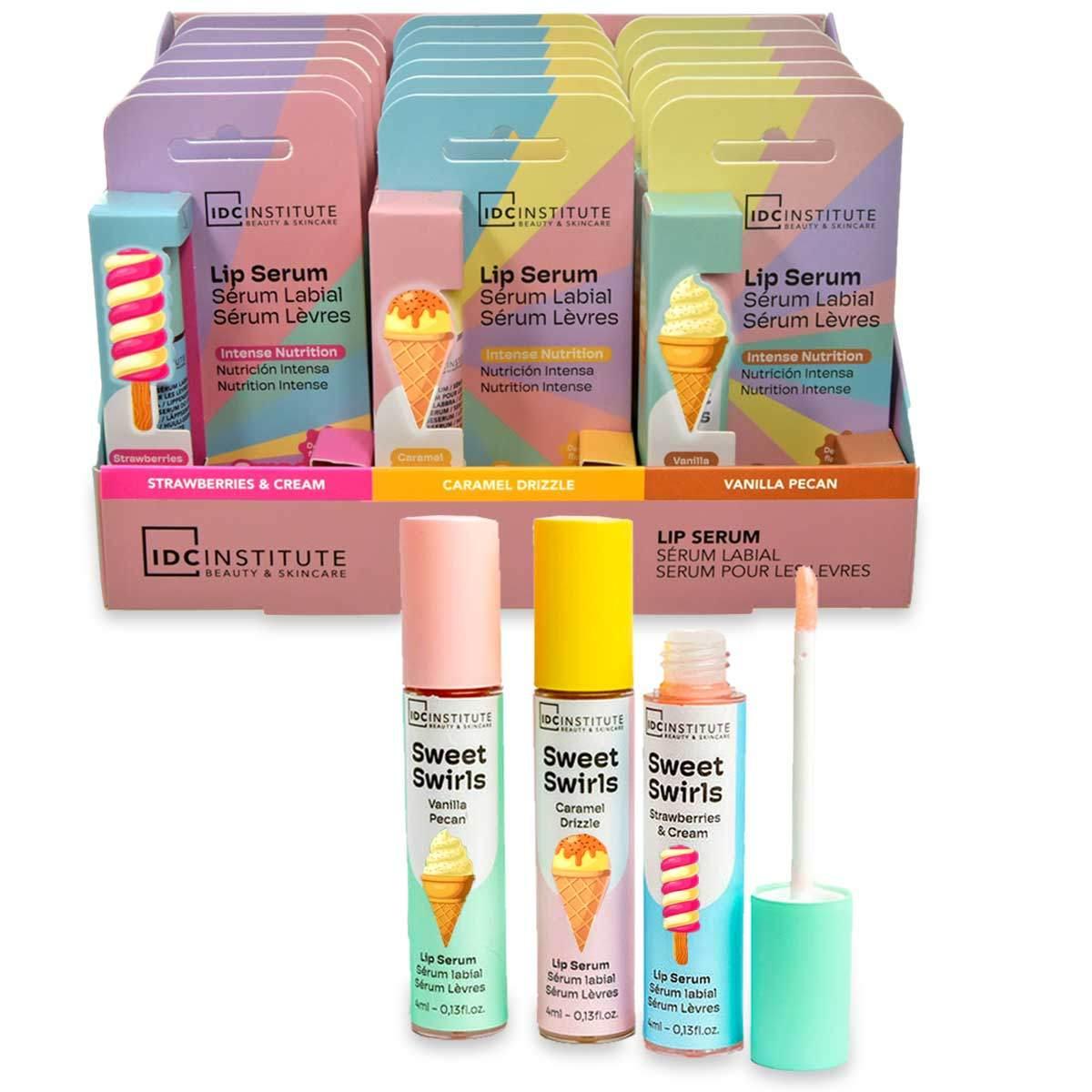 Idc institute sweet swirls lip serum asorted