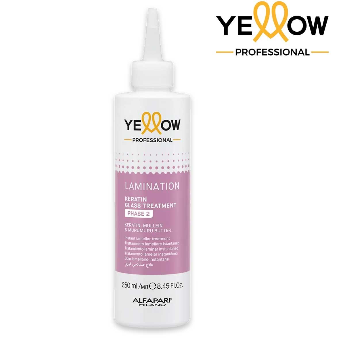 Alfaparf yellow keratin glass treat. phase 2 250ml