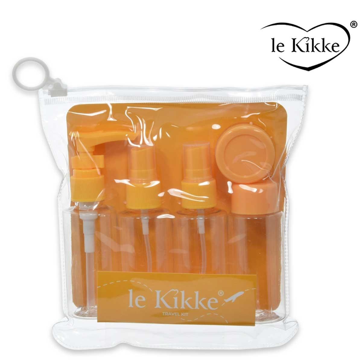 Le kikke set contenitori da viaggio colori assortiti