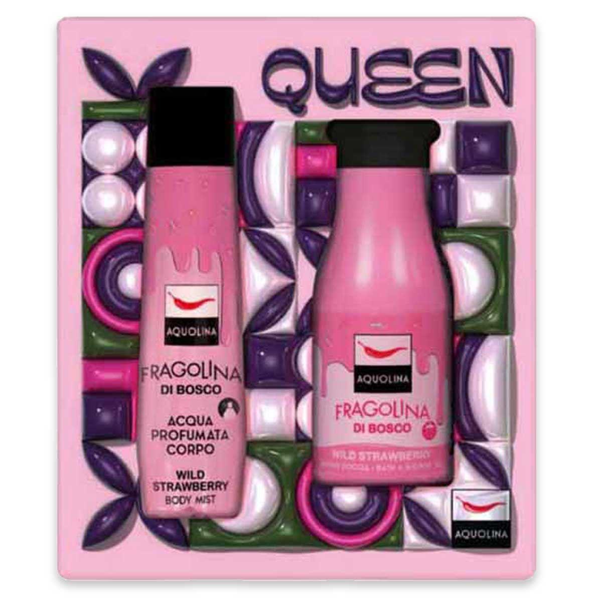 Aquolina conf. bagno 250 ml + acqua 150 ml - fragolina di bosco