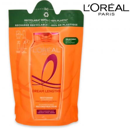 L'oreal elvive shampoo refill 250 ml ricostruttore