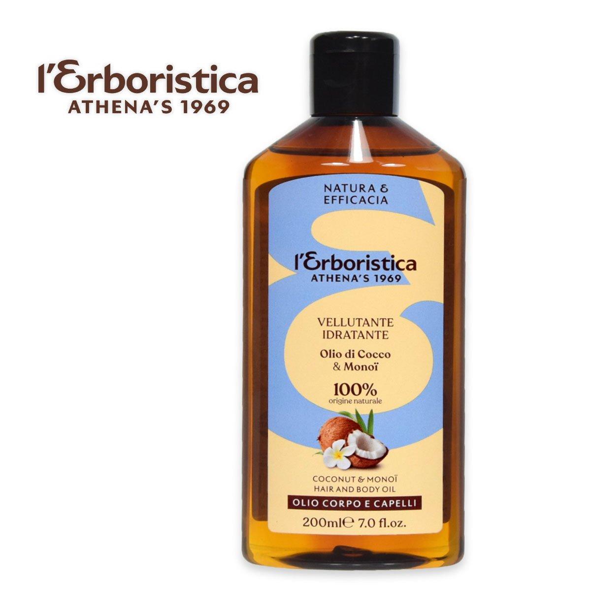 L'eroristica olio corpo & capelli cocco monoi 200ml