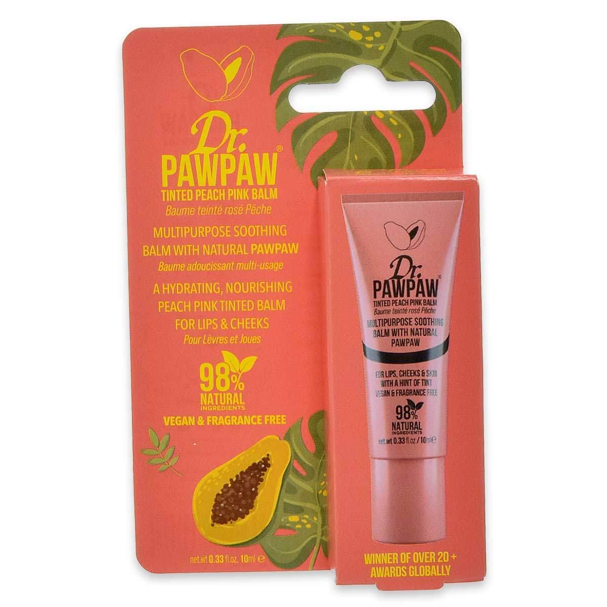 Dr. paw paw tinted peach pink balm -balsamo labbra 10 ml