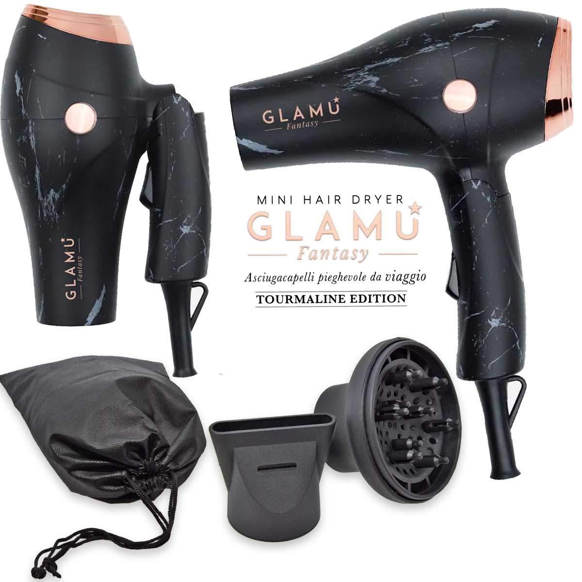 Giubra mini phon fantasia marmo nero