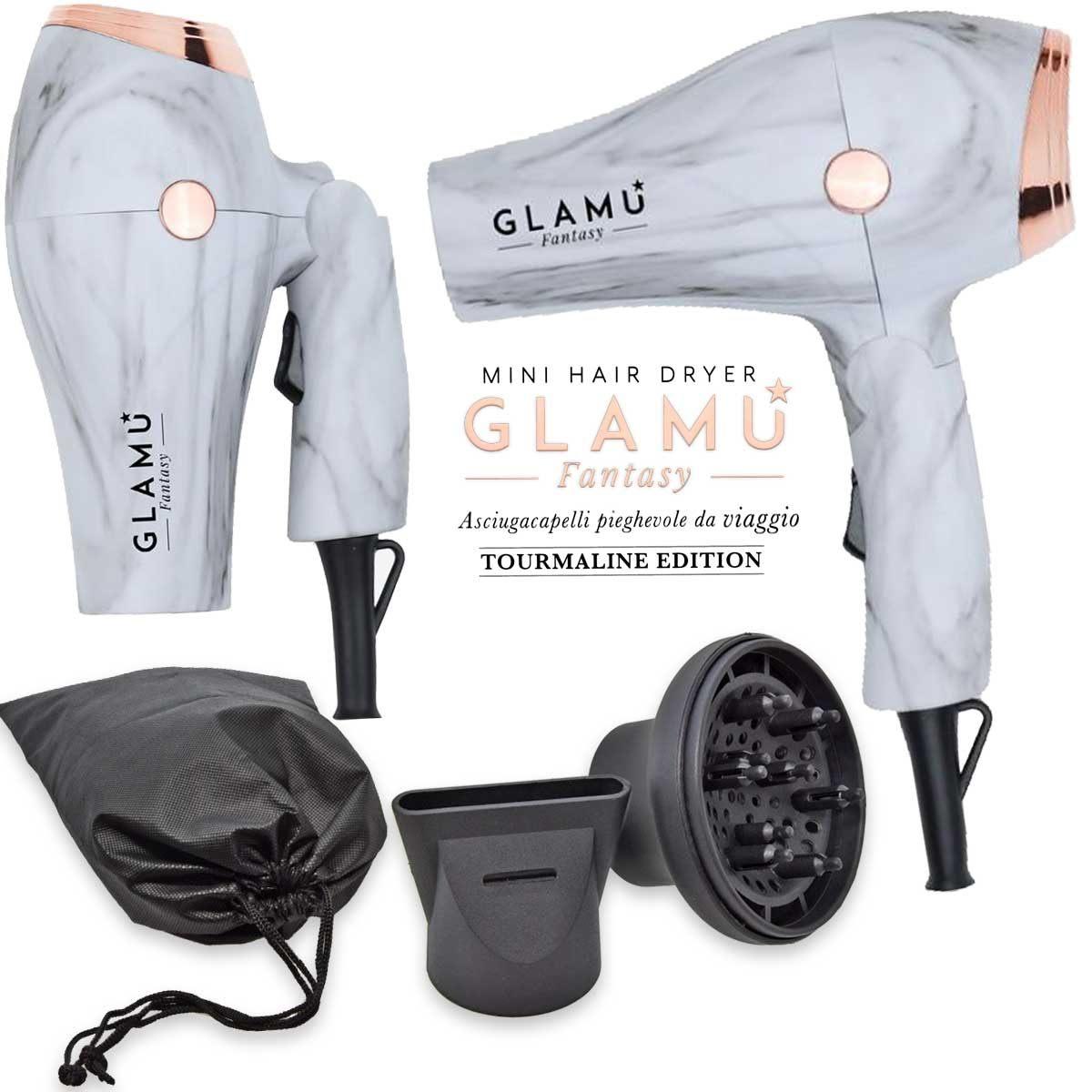 Giubra mini phon fantasia marmo bianco