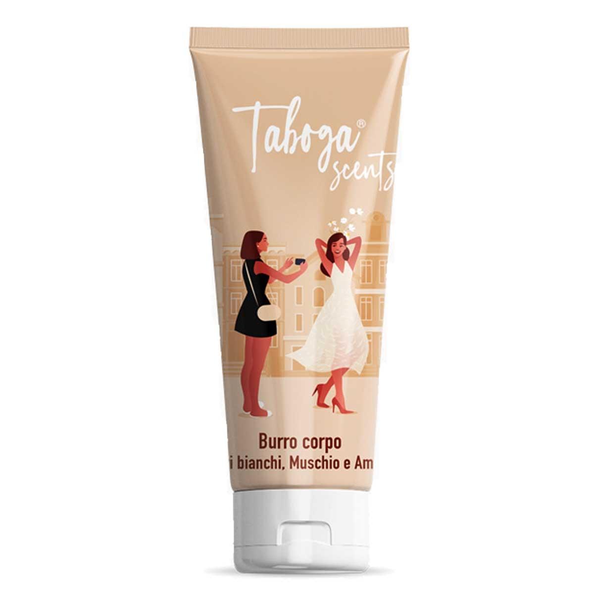 Taboga burro corpo 250 ml fiori bianchi, muschio e ambra