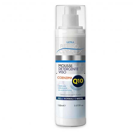 Retinol complex mousse detergente viso coenzima q10 pelli normali e miste 150 ml