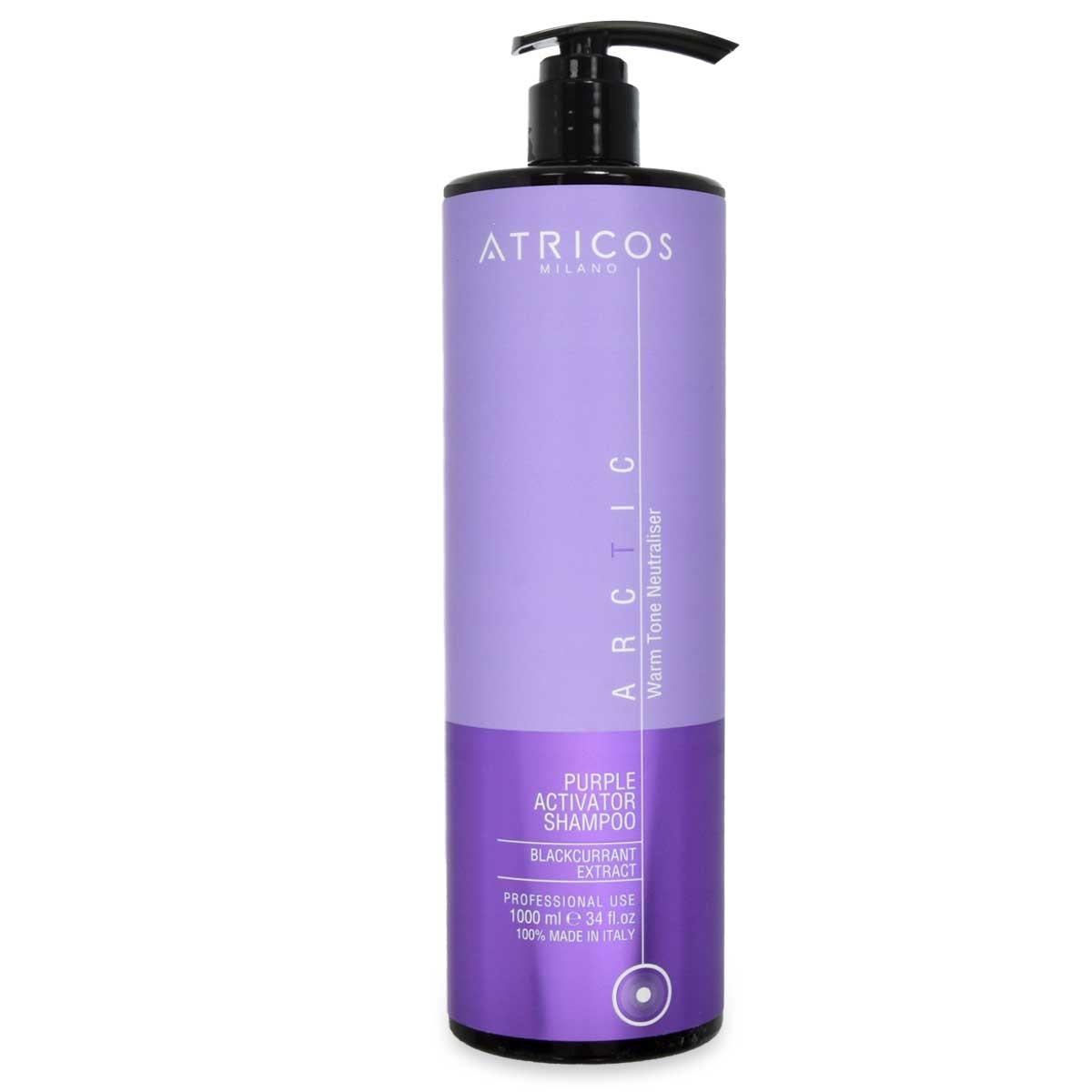 Atricos arctic purple activator shampoo 1000 ml