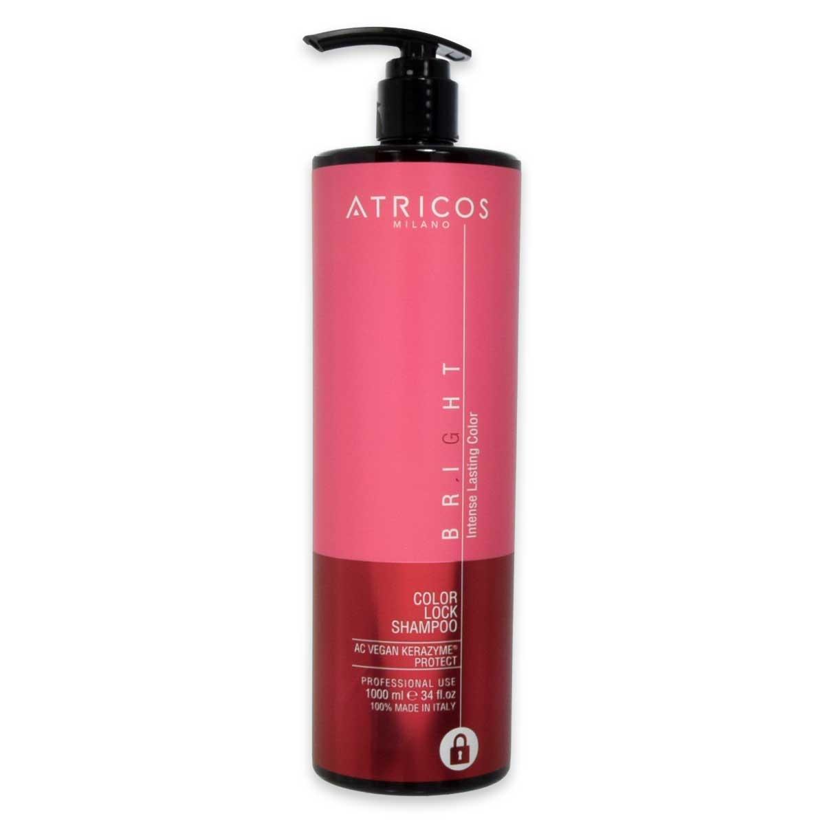 Atricos color lock shampoo 1000 ml delicato capelli colorati