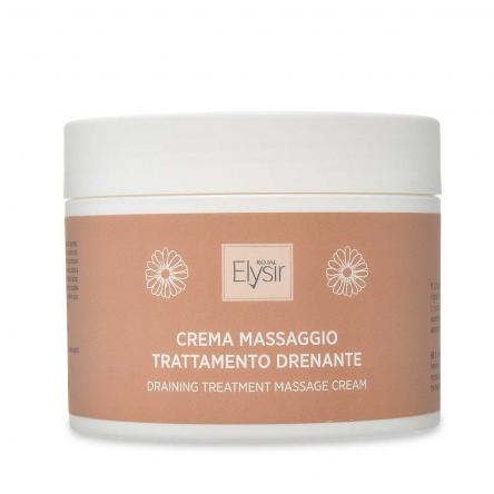 Roial elysir crema massaggio corpo drenante 500ml con caffeina