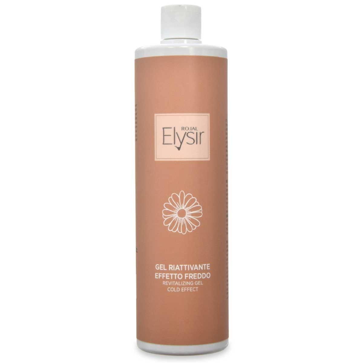 Roial elysir gel freddo corpo microcircolo 500 ml con canfora e mentolo